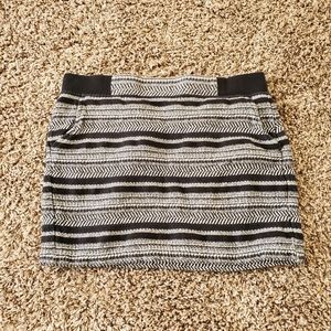 Lou&Grey, Black and White Stripped Skirt